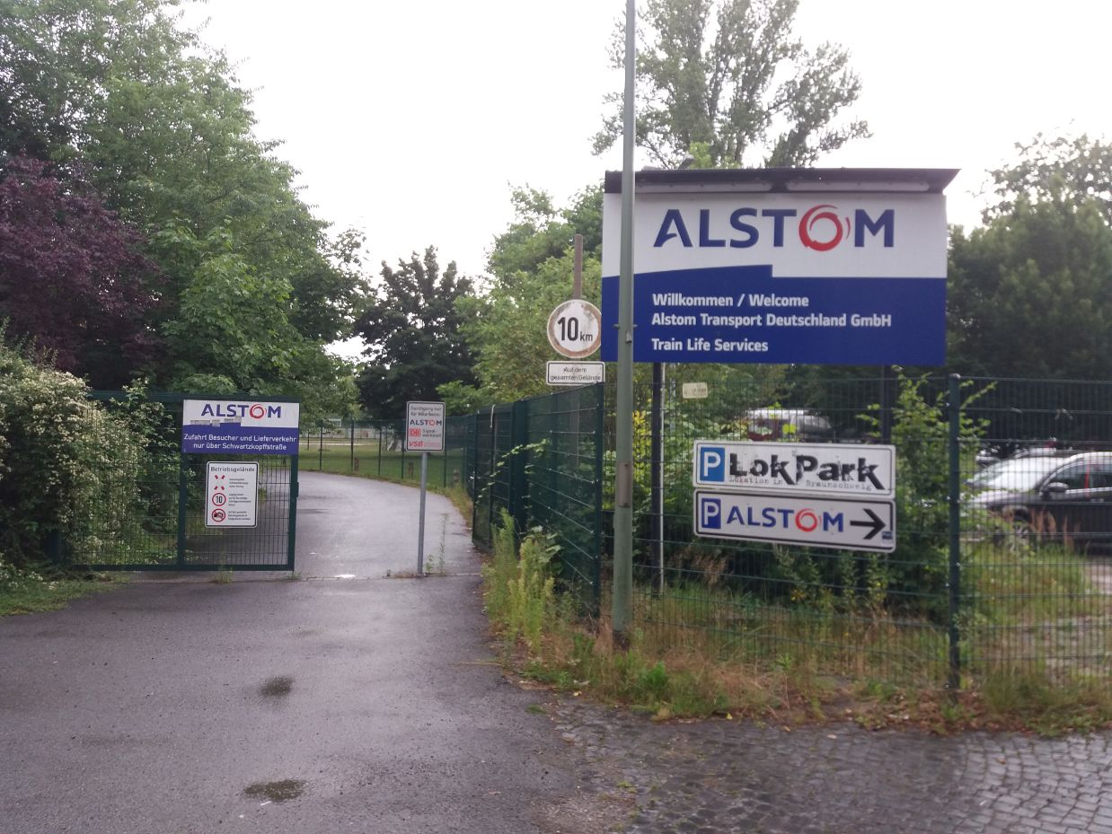 Alstom-Braunschweich ingang