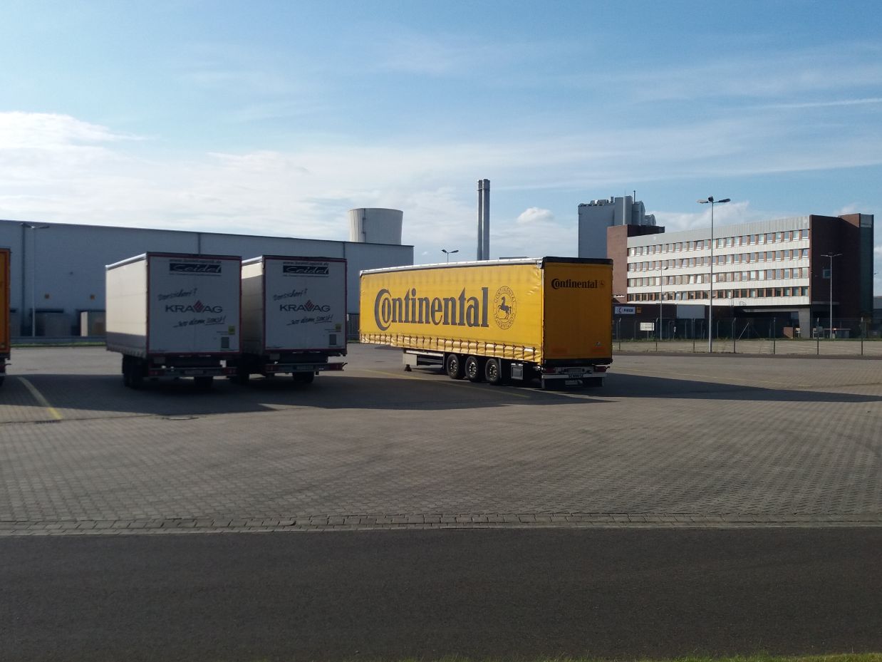 Continental-Hannover parkeerplaats