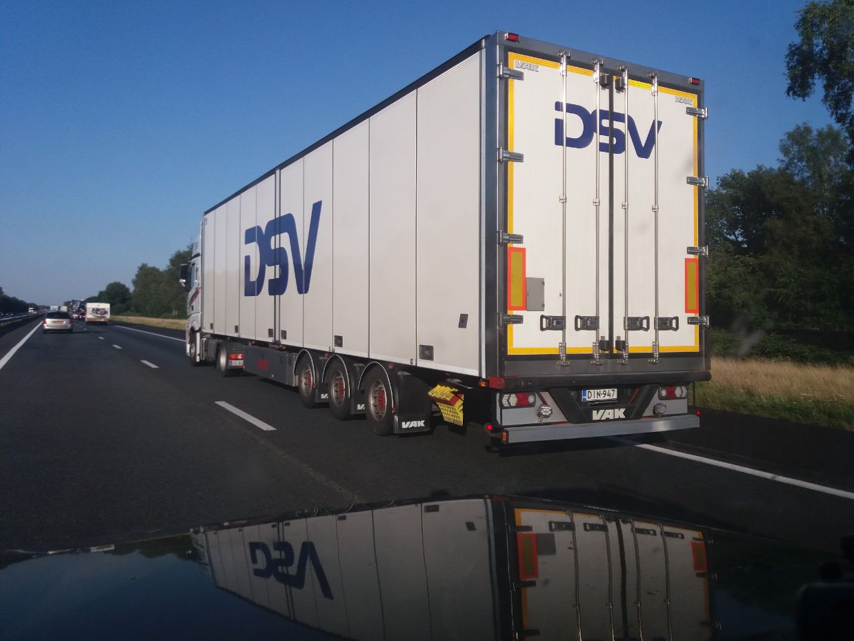 DSV-A1 vrachtwagen Nederland