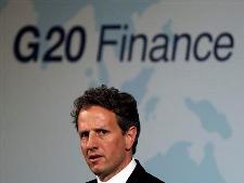Minister van Financiën Timothy F. Geithner