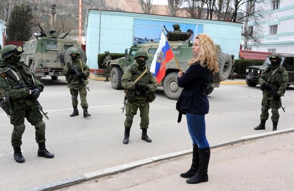 Russische bezetting op De Krim, Oekraïne