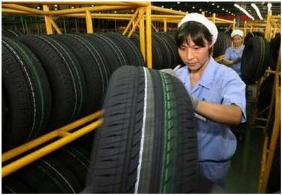 Grote vraag banden in China