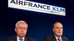 Pierre-Henri Gourgeon, ceo van <a href='/aandeel/20-air-france-klm'> Air France-KLM </a>-<a href='/aandeel/20-air-france-klm'> Air France-KLM </a>, en Peter Hartman, ceo van <a href='/aandeel/20-air-france-klm'> Air France-KLM </a>