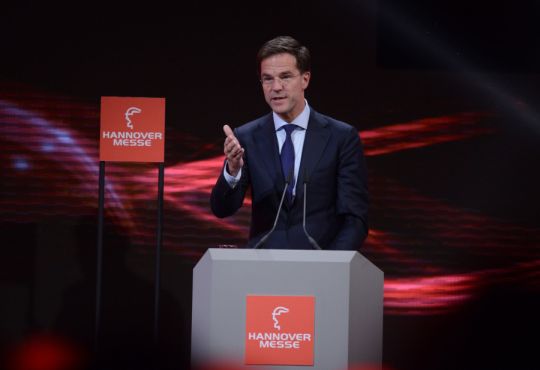Mark Rutte, Hannover Messe
