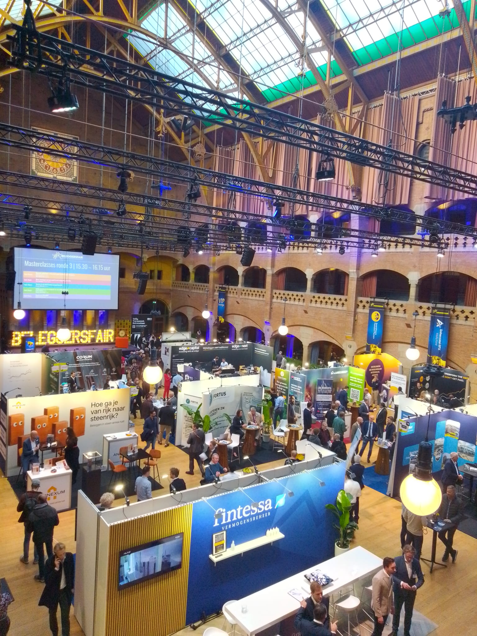 Beleggersfair <a href='/begrippen/115-beurs'>beurs</a> van berlage
