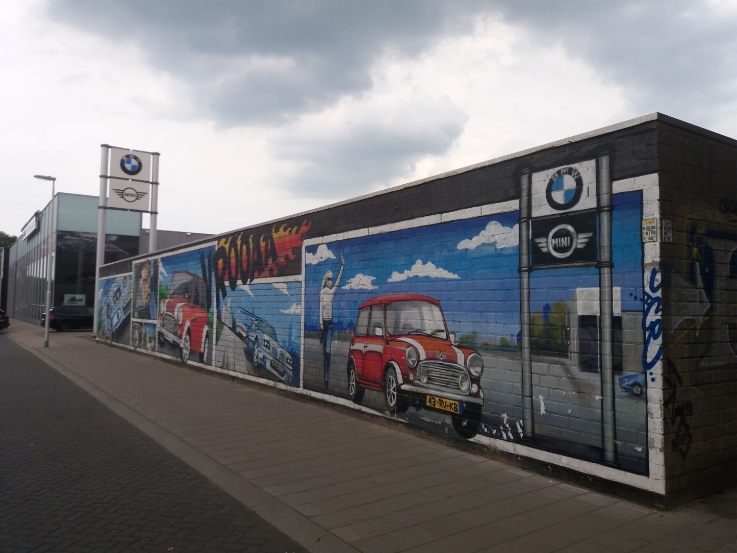 BMW-Eindhoven grafiti