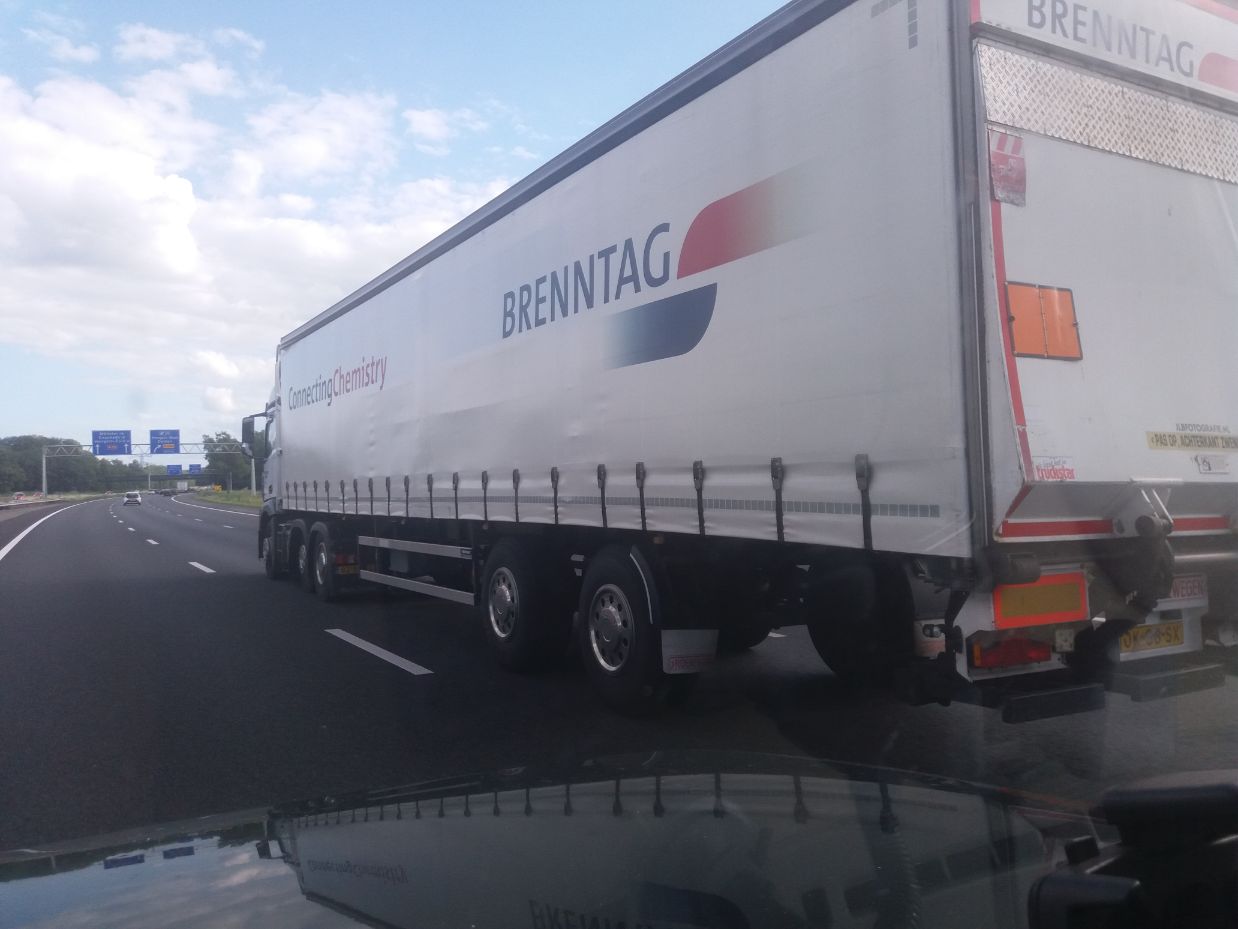 BreNNtag-vrachtwagen