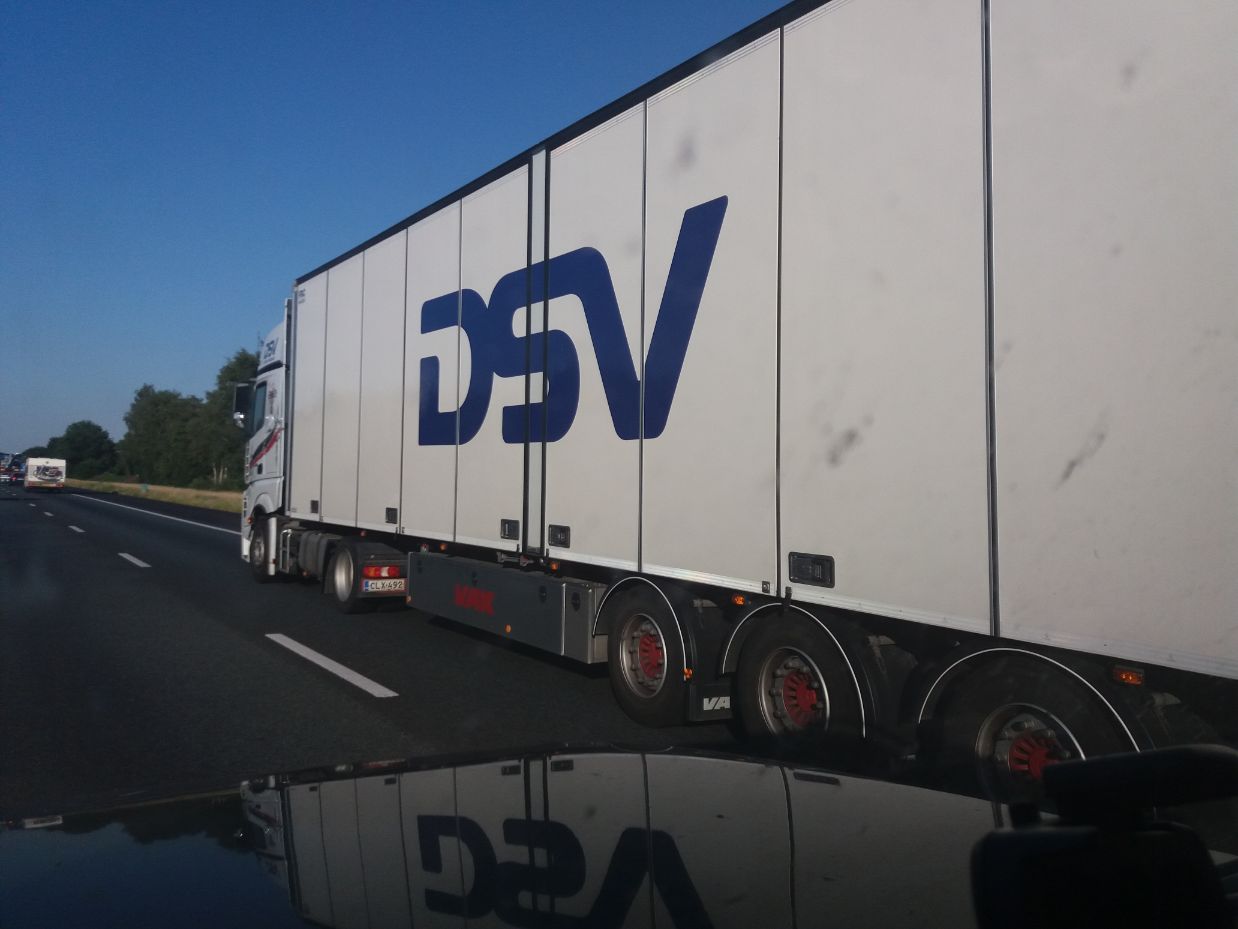 DSV-vrachtwagen Nederland A1