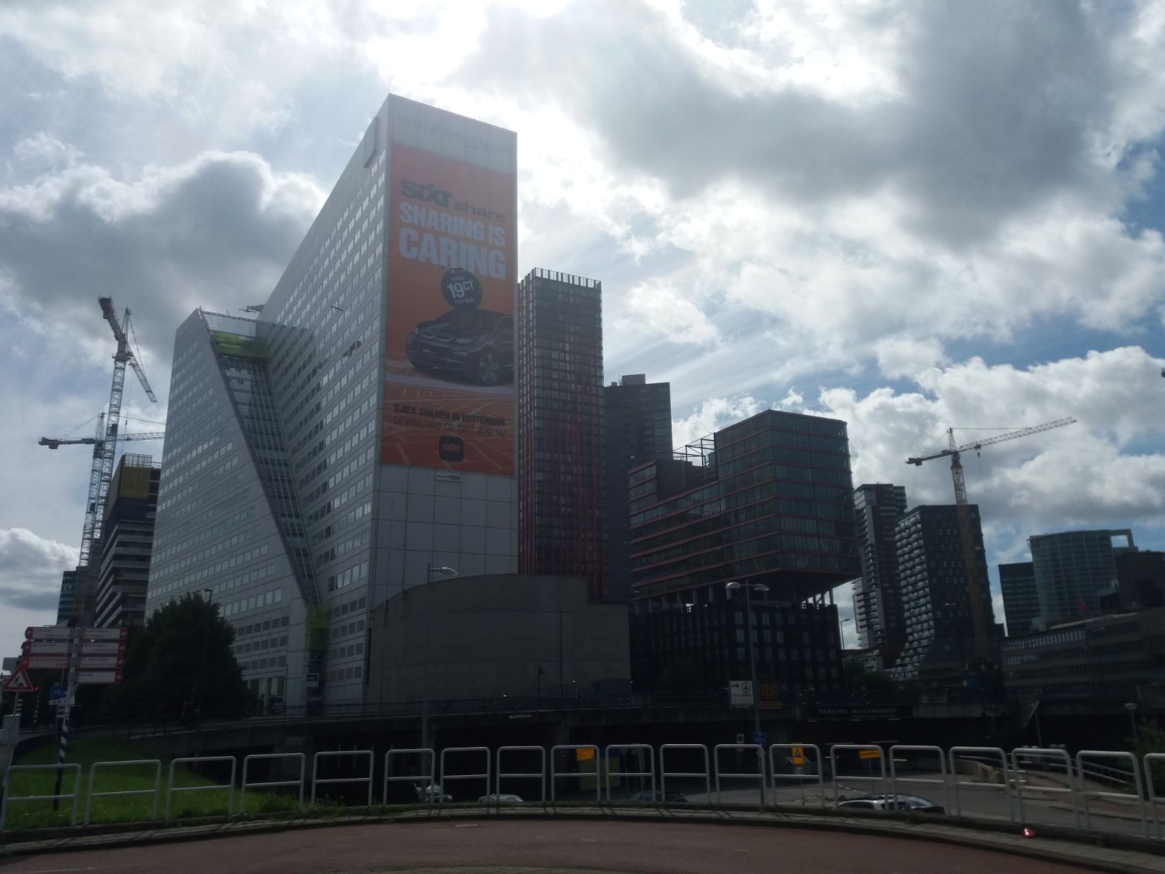 Sixt-reclame Rotterdam